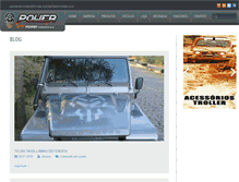 Tablet Screenshot of poweroffroad.com.br